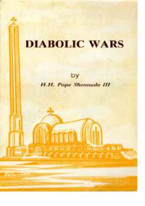 E COPTIC ORTHODOX PATRIARCHATE DIABOLIC WARS