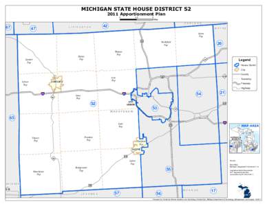 MICHIGAN STATE HOUSE DISTRICT[removed]Apportionment Plan 0 67