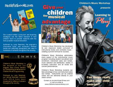 musicfunbooks.com a   Our custom-written curriculum and teaching strategies use the latest research in how