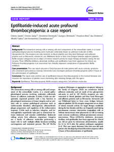 gpIIb/IIIa inhibitors / Amides / Eptifibatide / Guanidines / Indoles / lactams / Glycoprotein IIb/IIIa inhibitors / Abciximab / Tirofiban / Medicine / Biology / Chemistry