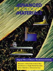 How to contact us:  www.afm-journal.de Cover: Schematic illustrations of three methods of uniaxial columnar alignment of