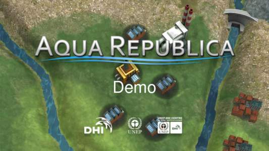 Demo  This is the typical start screen of Aqua Republica SG50 version. After closing the events screen, you can see the typical starting scenario of Aqua Republica. At this point of time, you are free to decide what yo