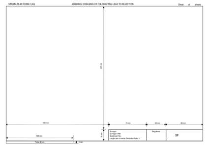 WARNING: CREASING OR FOLDING WILL LEAD TO REJECTION  Sheet 247 mm