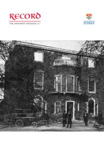 the university archives 2011  Façade left standing: Front Cover image: Sir Charles Nicholson’s home ‘The Grange’ in Totteridge, Hertfordshire, was destroyed by fire in 1899 along with