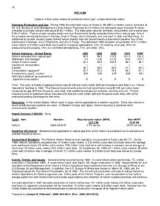 Measurement / National Helium Reserve / Natural gas / Cubic foot / Helium-3 / Helium / Matter / Chemistry