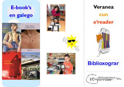 E-book’s en galego Veranea cun e’reader