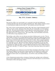 Microsoft Word - May 2010 Climate Summary.doc