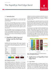 Broadband, red-edge information from satellites improves early stress detection in a New Mexico conifer woodland