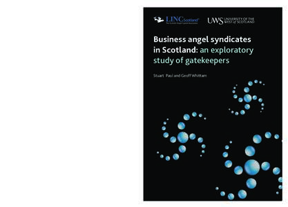 Venture capital / Entrepreneurship / Gatekeeper / Angel investors / Syndicate / Gatekeeping / Deal flow / The Power of Five / The Gatekeepers / Entrepreneurial finance / Angel Capital Association / Nutritional gatekeeper