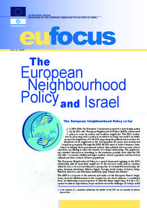 EUROPEAN UNION  DELEGATION OF THE EUROPEAN COMMISSION TO THE STATE OF ISRAEL Vol. 4, 2007