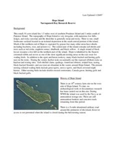 Microsoft Word - Hope Island.doc