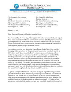 Microsoft Word - Dear Chairman Johnson and Ranking Member Crapo_final.docx