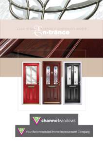 44mm SINGLE REBATE COMPOSITE DOOR FORTY FOUR Specifications The skins of the 44mm door slab are manufactured from GRP (Glass