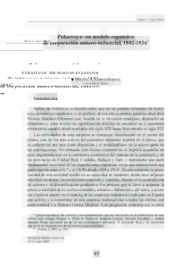 Miguel A. López-Morell  Peñarroya: un modelo expansivo de corporación minero-industrial, *  •M