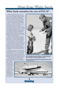 Space Shuttle program / Science / Eagle Scouts / Educator Astronaut Project / Barbara Morgan / William Cameron McCool / White Sands Test Facility / Lyndon B. Johnson Space Center / Astronaut / NASA / Spaceflight / Science education
