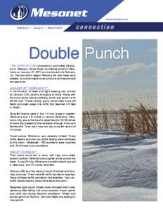 www.mesonet.org  Volume 2 — Issue 2 — March 2011 connection