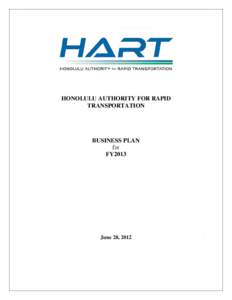 Honolulu County /  Hawaii / Canada Line / Federal Transit Administration / Honolulu / Transport / Transportation in the United States / Honolulu High-Capacity Transit Corridor Project / Kapolei /  Hawaii