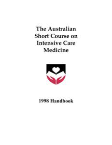 The Australian Short Course on Intensive Care MedicineHandbook