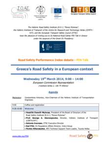 Global road safety for workers / Michalis Chrisochoidis / Automobile safety / Road transport / Road safety / Road traffic safety