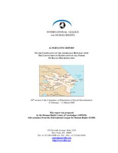 Microsoft Word - CERD66-NGO AltRep-Azerbaijan-2005-eng.doc