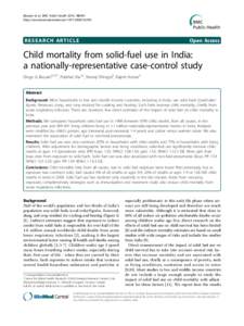 Bassani et al. BMC Public Health 2010, 10:491 http://www.biomedcentral.com[removed] RESEARCH ARTICLE  Open Access