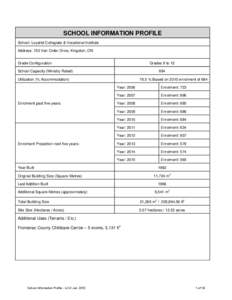 Microsoft Word - School Information Profile LCVI Jan 25