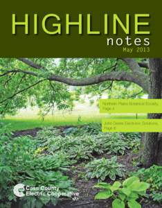 HIGHLINE notes May 2013 Northern Plains Botanical Society, Page 4