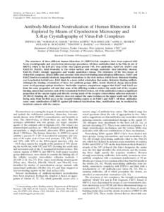 JOURNAL OF VIROLOGY, June 1998, p. 4610–[removed]538X/98/$[removed]Copyright © 1998, American Society for Microbiology Vol. 72, No. 6