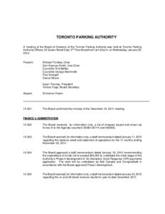 Ontario / Toronto Transit Commission / Giorgio Mammoliti / Rob Ford / Year of birth missing