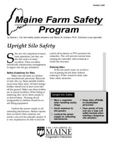 NASD: Upright Silo Safety