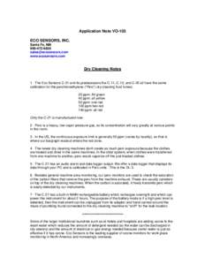 Microsoft Word - VO-103  Dry Cleaning Notes.doc