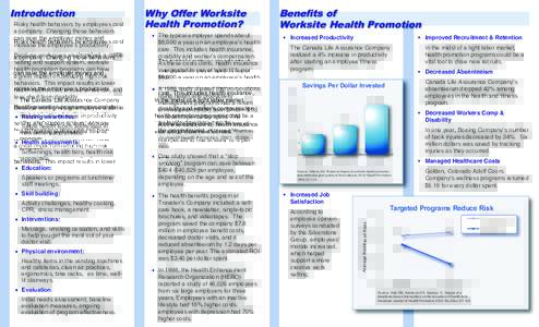 Workplace wellness / Wellness / Employee benefit / Health promotion / Health / Lifestyle management programme
