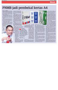 UTUSAN MALAYSIA · MUKA 21  KHAMIS 5 JANUARI 2012 Bisnes