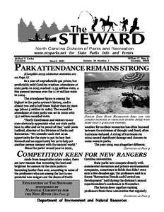 www.ncsparks.net for State Parks Info and Events Michael F. Easley Governor March 2005