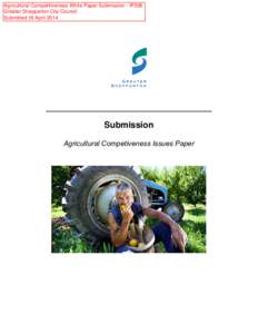 Submission to Agricultural Competitiveness Issues Paper - Final