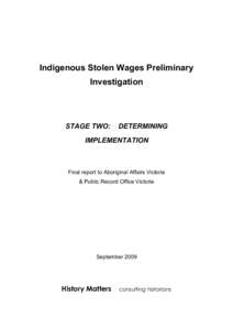 Australian Aboriginal culture / Coranderrk / Social Security / Stolen Generations / Half-Caste Act / Indigenous peoples of Australia / States and territories of Australia / Australian Aborigines