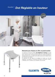 Aquatec  ® Dot Réglable en hauteur EAU