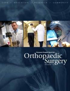 William Beaumont Hospital / Presbyterian Orthopaedic Hospital / Medicine / Orthopedic surgery / William Beaumont