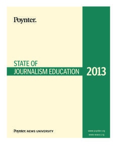 state of journalism education[removed]www.poynter.org
