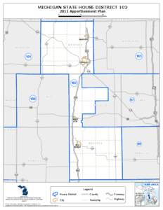 MICHIGAN STATE HOUSE DISTRICT[removed]BENZIE[removed]Apportionment Plan