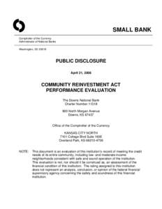 Community development / Politics of the United States / Financial economics / Economy of the United States / Umpqua Holdings Corporation / OneCalifornia Bank / Mortgage industry of the United States / United States housing bubble / Community Reinvestment Act