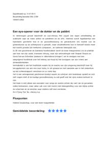 Gepubliceerd op: Beoordeling bezoeker BOL.COM ‘HENKTJONG’ Een eye-opener voor de dokter en de patiënt In Verdrongen gevoel beschrijft de oud-chirurg Piet Leguit zijn eigen ontwikkeling en