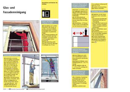 Bauarbeiten und Arbeiten des Ausbaus Glas- und Fassadenreinigung