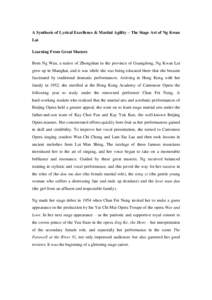 Peking opera / Tsing Yi / Asia / Chinese culture / Cantonese / Cantonese opera / Hong Kong culture
