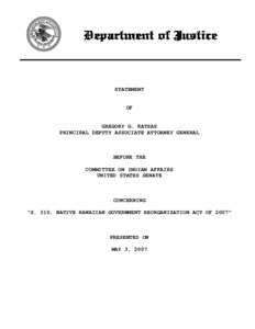 Rice v. Cayetano / Office of Hawaiian Affairs / Native Americans in the United States / Americans / Indian reservation / Hawaiian sovereignty movement / Hawaiian Homelands / Hawaii / Politics of Hawaii / Akaka Bill