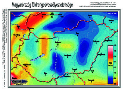 Tóth L, Győri E, Mónus P, Zsíros T, 2006. Seismic Hazard in the Pannonian Region In: Pinter, N., Grenerczy, Gy., Weber, J., Stein, S., Medak, D., (eds.), The Adria Microplate: GPS Geodesy, Tectonics, and Hazards Spri