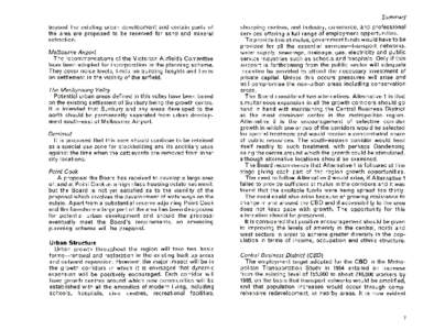 Summary beyond the existing urban development and certain parts of the area are proposed to be reserved for sand and mineral extraction. Melbourne Airport The recommendations of the Victorian Airfields Committee