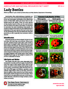 OHIO STATE UNIVERSITY EXTENSION  AGRICULTURE AND NATURAL RESOURCES FACT SHEET ENT-45-14