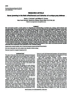 4278 The Journal of Experimental Biology 215, [removed] © 2012. Published by The Company of Biologists Ltd doi:[removed]jeb[removed]RESEARCH ARTICLE