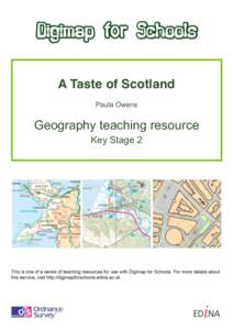 A Taste of Scotland Paula Owens Geography teaching resource Key Stage 2